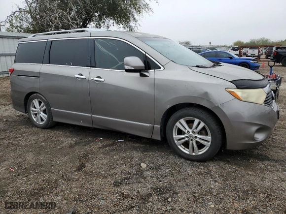 2013 Nissan Quest S with VIN JN8AE2KP6D9064934, listed as a Copart auction lot 42793525 with NaN miles and Salvage Title. Bid and sale history available at carsss.com. Image 4.