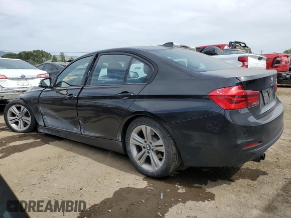 2016 BMW 3 Series 328i with VIN WBA8E9G53GNU29606, listed as a Copart auction lot 53123685 with 83,774 mi miles and Salvage Title. Bid and sale history available at carsss.com. Image 2.