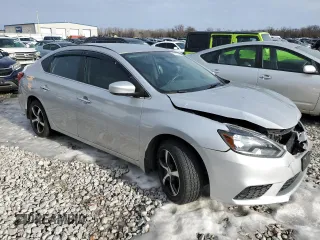 2019 Nissan Sentra S with VIN 3N1AB7AP2KY212140, listed as a Copart auction lot 88903505 with 62,379 mi miles and Salvage title. Bid and sale history available at DreamBid. Image 4.