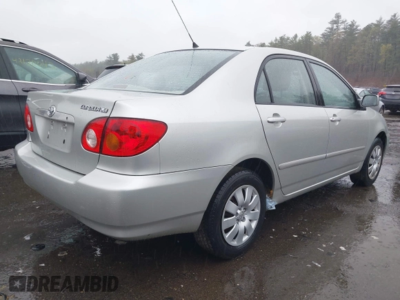 2004 Toyota Corolla CE with VIN JTDBR38E642035944, listed as a IAAI auction lot 42173263 with 119,302 mi miles. Bid and sale history available at carsss.com. Image 4.