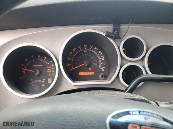 2007 Toyota Tundra SR5 with VIN 5TFBT54197X009975, listed as a Copart auction lot 47538315 with 246,110 mi miles and Salvage Title. Bid and sale history available at carsss.com. Image 9.