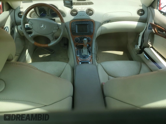 2003 Mercedes-Benz SL 500 with VIN WDBSK75F83F020313, listed as a Copart auction lot 60667045 with 43,119 mi miles and Clean title. Bid and sale history available at DreamBid. Image 8.
