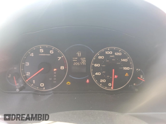 2004 Acura TSX с VIN JH4CL96854C012623, выставлен на аукционе Copart как лот 53381895 с пробегом 205 774 миль миль и Чистый • Clean title. История ставок и продаж доступна на DreamBid. Изображение 9.