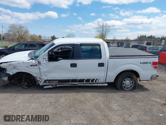 2014 Ford F-150 XL with VIN 1FTFW1EF0EKG24050, listed as a IAAI auction lot 42074584 with 129,448 mi miles and . Bid and sale history available at DreamBid. Image 14.