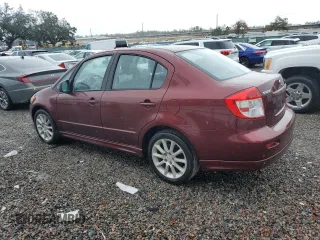 2008 Suzuki SX4 Convenience Pkg with VIN JS2YC415285111505, listed as a Copart auction lot 41910275 with 22,048 mi miles and Salvage Title. Bid and sale history available at carsss.com. Image 2.