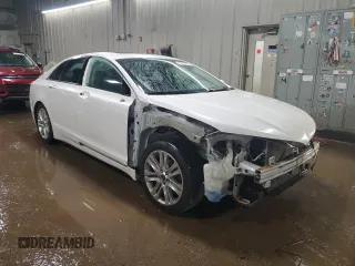 2016 Lincoln MKZ with VIN 3LN6L2G9XGR607952, listed as a Copart auction lot 49323985 with 139,202 mi miles and Salvage Title. Bid and sale history available at carsss.com. Image 4.