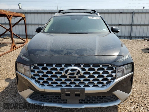 2022 Hyundai Santa Fe SEL z VIN 5NMS34AJ6NH417693, wystawiony jako Copart lot #51694935 z przebiegiem 46 011 mil mil oraz Szkoda całkowita • Salvage title. Historia ofert i sprzedaży dostępna na DreamBid. Obrazek 5.