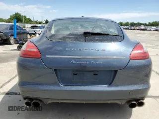 2010 Porsche Panamera Turbo with VIN WP0AC2A70AL090897, listed as a Copart auction lot 60986335 with 120,334 mi miles and Salvage title. Bid and sale history available at DreamBid. Image 6.