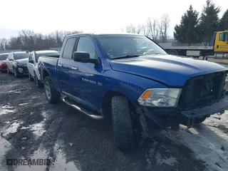 2011 Ram 1500 SLT with VIN 1D7RV1GT6BS503964, listed as a IAAI auction lot 41468749 with 176,530 mi miles. Bid and sale history available at carsss.com. Image 1.