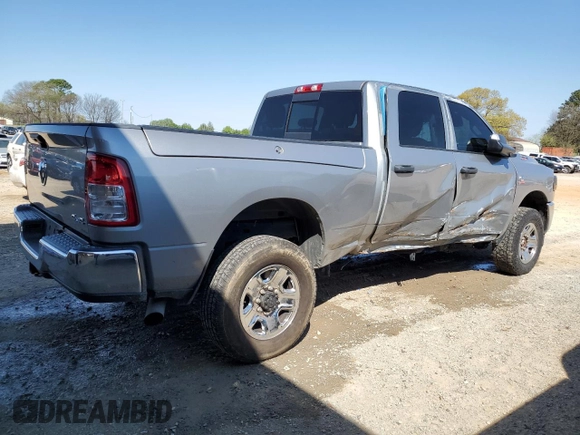 2020 Ram 2500 Tradesman with VIN 3C6UR5CL7LG145991, listed as a Copart auction lot 50692935 with 33,619 mi miles and Salvage Title. Bid and sale history available at carsss.com. Image 3.