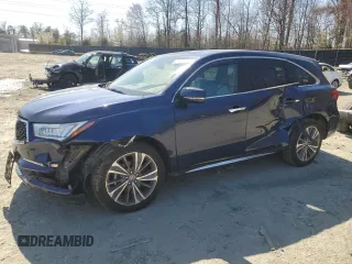 2018 Acura MDX w/Technology Pkg with VIN 5J8YD4H51JL003134, listed as a Copart auction lot 50912905 with 63,203 mi miles and Salvage Title. Bid and sale history available at carsss.com. Image 1.