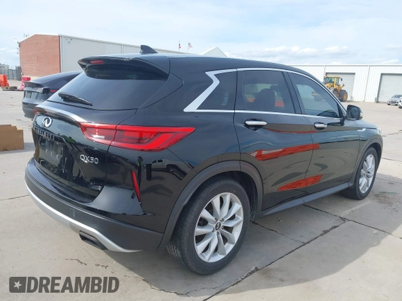 2019 Infiniti QX50 Luxe z VIN 3PCAJ5M37KF109899, wystawiony jako IAAI lot #42217912 z przebiegiem 78 127 mil mil oraz . Historia ofert i sprzedaży dostępna na DreamBid. Obrazek 4.