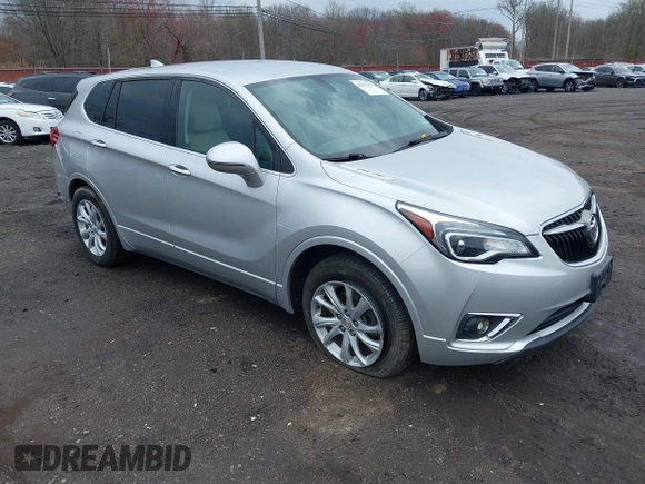 2019 Buick Envision Essence with VIN LRBFX1SA4KD002748, listed as a IAAI auction lot 42027472 with 66,652 mi miles and . Bid and sale history available at DreamBid. Image 1.