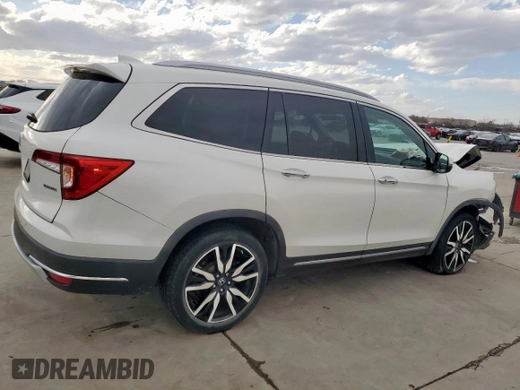 2019 Honda Pilot Touring 8-Passenger with VIN 5FNYF5H9XKB032783, listed as a Copart auction lot 48712895 with 116,349 mi miles and Clean title. Bid and sale history available at DreamBid. Image 3.