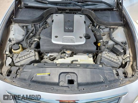 2012 Infiniti G25 Journey with VIN JN1DV6AP5CM810712, listed as a Copart auction lot 63516025 with 177,219 mi miles and Salvage title. Bid and sale history available at DreamBid. Image 11.