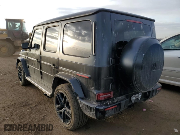 2021 Mercedes-Benz G 63 AMG with VIN W1NYC7HJ2MX372705, listed as a Copart auction lot 41193784 with 27,053 mi miles and . Bid and sale history available at DreamBid. Image 2.