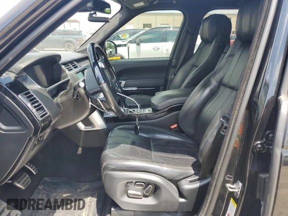 2015 Land Rover Range Rover Autobiography with VIN SALGV2TF2FA217086, listed as a Copart auction lot 55519365 with 129,197 mi miles and Salvage title. Bid and sale history available at DreamBid. Image 7.