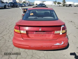 1999 Saturn SC with VIN 1G8ZY127XXZ314531, listed as a Copart auction lot 49653805 with 130,457 mi miles and Salvage Title. Bid and sale history available at carsss.com. Image 6.