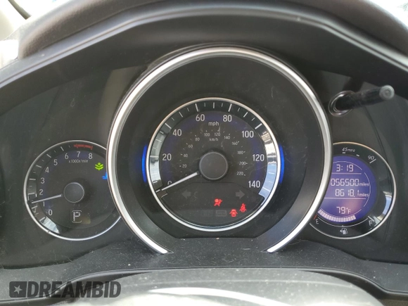 2016 Honda Fit EX with VIN JHMGK5H73GS012857, listed as a Copart auction lot 50886755 with 56,500 mi miles and Clean title. Bid and sale history available at DreamBid. Image 9.