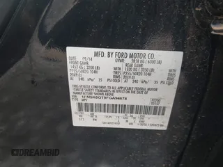 2015 Ford Explorer Sport с VIN 1FM5K8GT9FGA94678, выставлен на аукционе IAAI как лот 42296342 с пробегом 117 552 миль миль и . История ставок и продаж доступна на DreamBid. Изображение 9.
