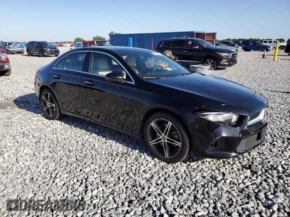 2019 Mercedes-Benz A 220 with VIN WDD3G4FB0KW022305, listed as a Copart auction lot 52298255 with 81,210 mi miles and Non Repairable. Bid and sale history available at DreamBid. Image 4.
