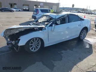 2015 Audi A4 Premium Plus with VIN WAUFFAFL3FN046415, listed as a IAAI auction lot 41993797 with 112,920 mi miles. Bid and sale history available at carsss.com. Image 2.
