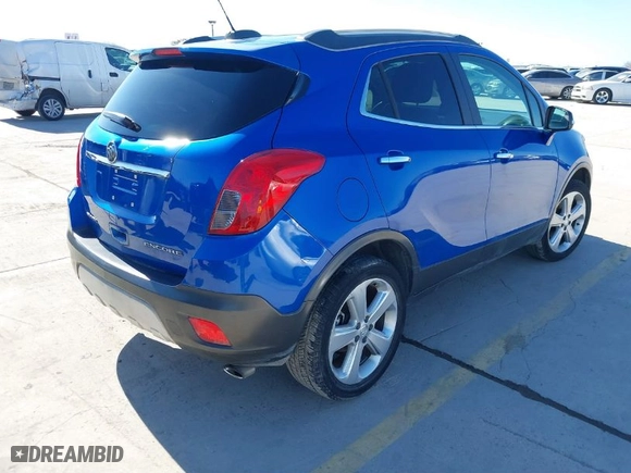 2015 Buick Encore Convenience with VIN KL4CJBSB7FB233658, listed as a IAAI auction lot 41663710 with 89,708 mi miles. Bid and sale history available at carsss.com. Image 4.
