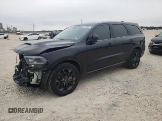 2021 Dodge Durango R/T with VIN 1C4SDHCT1MC761531, listed as a Copart auction lot 42128375 with 47,430 mi miles and Salvage Title. Bid and sale history available at DreamBid. Image 1.