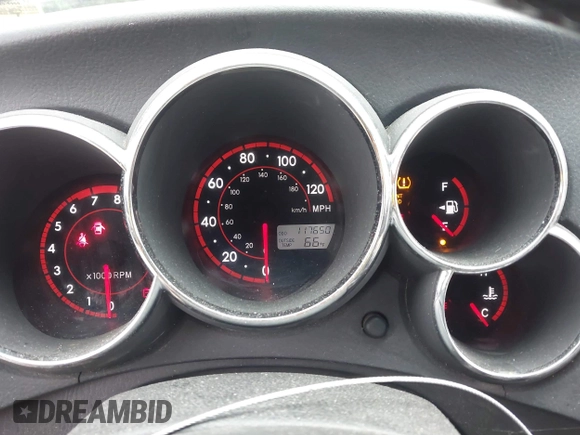 2008 Toyota Matrix STD with VIN 2T1KR32E98C702487, listed as a IAAI auction lot 42176342 with 117,650 mi miles and . Bid and sale history available at DreamBid. Image 7.