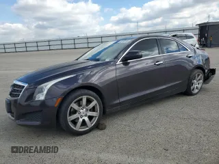 2014 Cadillac ATS Standard RWD z VIN 1G6AA5RA8E0111335, wystawiony jako Copart lot #48199785 z przebiegiem 109 831 mil mil oraz Szkody całkowita. Historia ofert i sprzedaży dostępna na DreamBid. Obrazek 1.