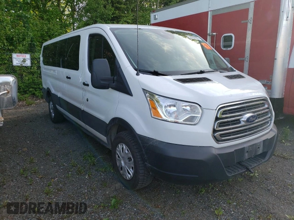 2019 Ford Transit Passenger XL with VIN 1FBZX2ZM4KKA92925, listed as a Copart auction lot 58554435 with Not provided miles and Non repairable. Bid and sale history available at DreamBid. Image 4.