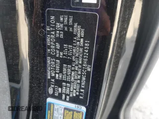 2017 Kia Sedona SX with VIN KNDMC5C18H6324381, listed as a Copart auction lot 53751025 with 103,273 mi miles and Salvage Title. Bid and sale history available at DreamBid. Image 13.