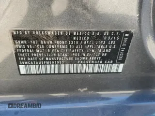2015 Volkswagen Golf SportWagen TDI S with VIN 3VWCA7AU5FM507953, listed as a Copart auction lot 79109413 with 133,707 mi miles and Salvage Title. Bid and sale history available at carsss.com. Image 13.