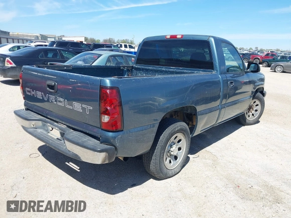 2006 Chevrolet Silverado 1500 Work Truck with VIN 1GCEC14XX6Z109886, listed as a IAAI auction lot 41798061 with 291,013 mi miles and . Bid and sale history available at DreamBid. Image 4.