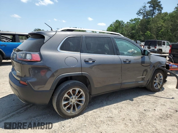 2020 Jeep Cherokee Lux with VIN 1C4PJLLXXLD510925, listed as a Copart auction lot 53616375 with 90,956 mi miles and Salvage title. Bid and sale history available at DreamBid. Image 3.