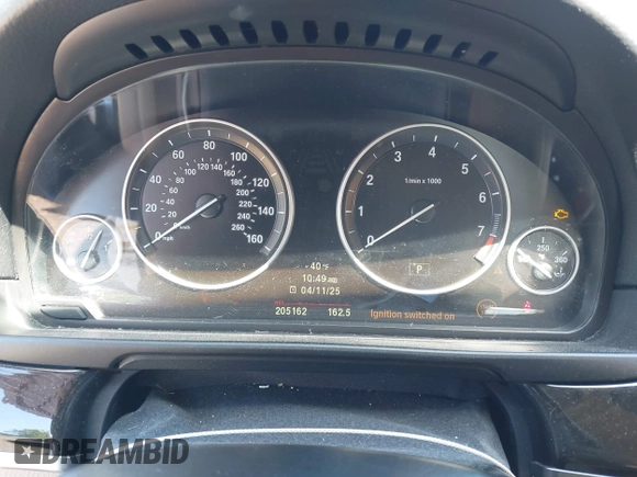 2011 BMW 5 Series 535i with VIN WBAFR7C55BC805071, listed as a IAAI auction lot 42020071 with 205,162 mi miles and . Bid and sale history available at carsss.com. Image 7.