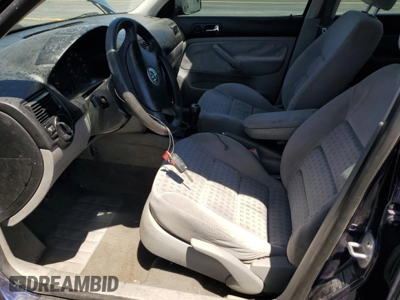 2001 Volkswagen Golf GLS с VIN 9BWGT61J914057698, выставлен на аукционе Copart как лот 58576605 с пробегом 270 209 миль миль и Списание • Salvage title. История ставок и продаж доступна на DreamBid. Изображение 7.