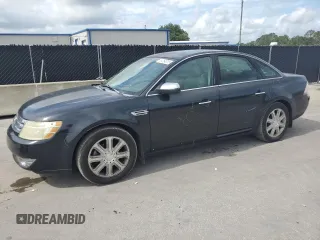 2008 Ford Taurus Limited with VIN 1FAHP25W78G128851, listed as a Copart auction lot 61254015 with 216,335 mi miles and Salvage title. Bid and sale history available at DreamBid. Image 1.