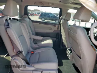 2018 Honda Odyssey EX-L with VIN 5FNRL6H76JB054750, listed as a Copart auction lot 49651795 with 55,451 mi miles and Salvage Title. Bid and sale history available at carsss.com. Image 11.