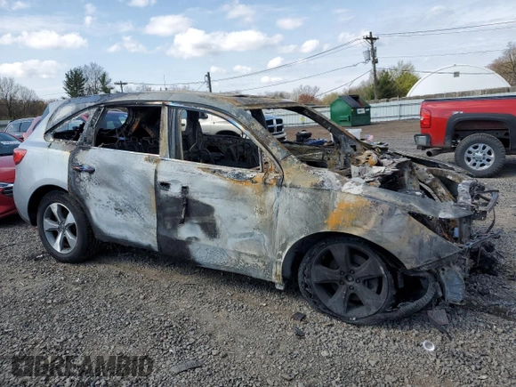 2016 Acura MDX with VIN 5FRYD4H29GB013277, listed as a Copart auction lot 52254465 with Not Provided miles and Salvage Title. Bid and sale history available at DreamBid. Image 4.