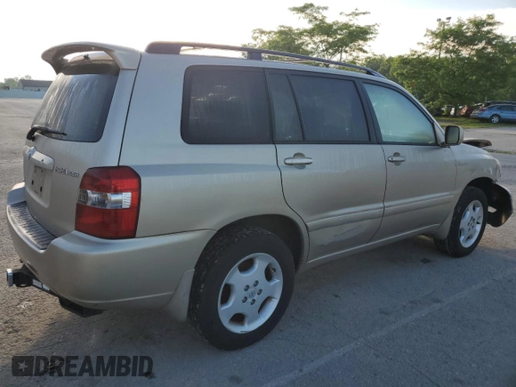 2005 Toyota Highlander z VIN JTEEP21AX50118855, wystawiony jako Copart lot #56894445 z przebiegiem 183 908 mil mil oraz Czysty tytuł • Clean title. Historia ofert i sprzedaży dostępna na DreamBid. Obrazek 3.