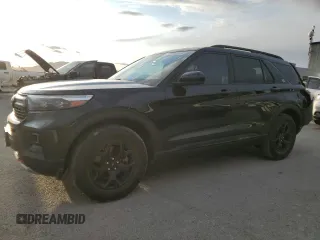 2023 Ford Explorer Timberline z VIN 1FMSK8JH7PGA66001, wystawiony jako Copart lot #51628575 z przebiegiem 34 381 mil mil oraz Szkoda całkowita • Salvage title. Historia ofert i sprzedaży dostępna na DreamBid. Obrazek 1.