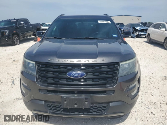 2017 Ford Explorer Sport z VIN 1FM5K8GTXHGB70508, wystawiony jako Copart lot #55337585 z przebiegiem 116 177 mil mil oraz Czysty tytuł • Clean title. Historia ofert i sprzedaży dostępna na DreamBid. Obrazek 5.