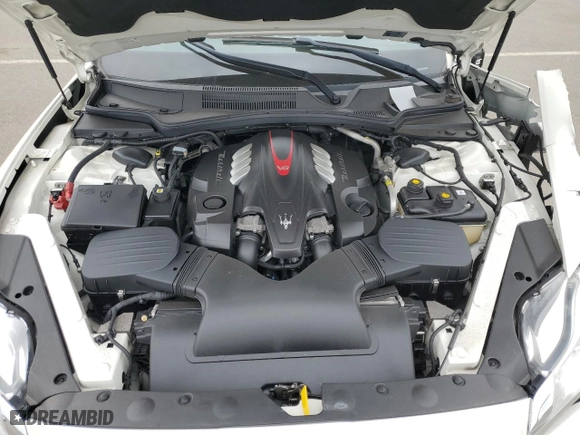 2014 Maserati Quattroporte GTS with VIN ZAM56PPA8E1073092, listed as a Copart auction lot 52827045 with 51,304 mi miles and Salvage Title. Bid and sale history available at carsss.com. Image 11.