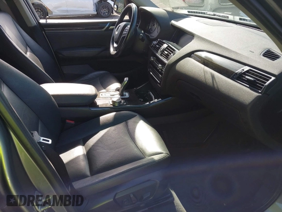 2015 BMW X3 xDrive28i with VIN 5UXWX9C50F0D53883, listed as a IAAI auction lot 42005760 with 127,339 mi miles and . Bid and sale history available at DreamBid. Image 5.