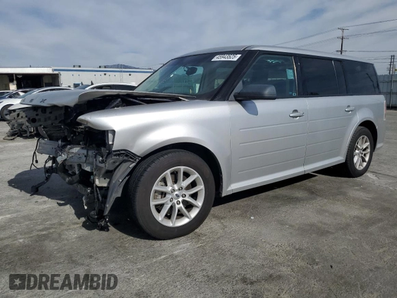 2016 Ford Flex SE with VIN 2FMGK5B89GBA22463, listed as a Copart auction lot 45943525 with 134,603 mi miles and Salvage Title. Bid and sale history available at carsss.com. Image 1.