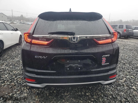 2020 Honda CR-V Touring with VIN 2HKRW2H98LH621837, listed as a Copart auction lot 51581035 with 76,973 mi miles and Salvage Title. Bid and sale history available at carsss.com. Image 6.