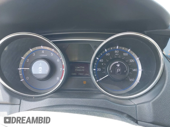 2013 Hyundai Sonata Limited with VIN 5NPEC4AC6DH778535, listed as a IAAI auction lot 42198861 with 74,521 mi miles and . Bid and sale history available at DreamBid. Image 7.