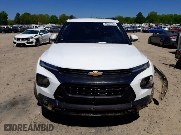 2021 Chevrolet TrailBlazer ACTIV with VIN KL79MVSL9MB043498, listed as a Copart auction lot 48309263 with 53,688 mi miles. Bid and sale history available at carsss.com. Image 5.