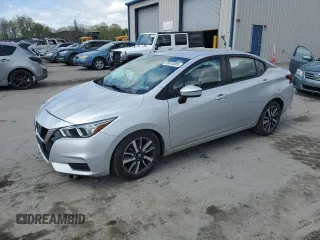 2021 Nissan Versa SV with VIN 3N1CN8EV8ML893175, listed as a Copart auction lot 55424005 with 69,873 mi miles and Salvage title. Bid and sale history available at DreamBid. Image 1.
